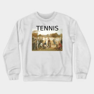 Tennis Old School Crewneck Sweatshirt